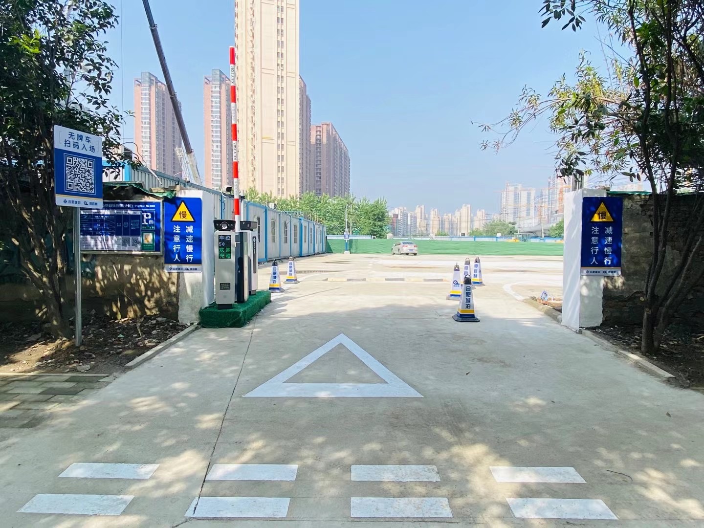 老合瓦路停车场改造建设